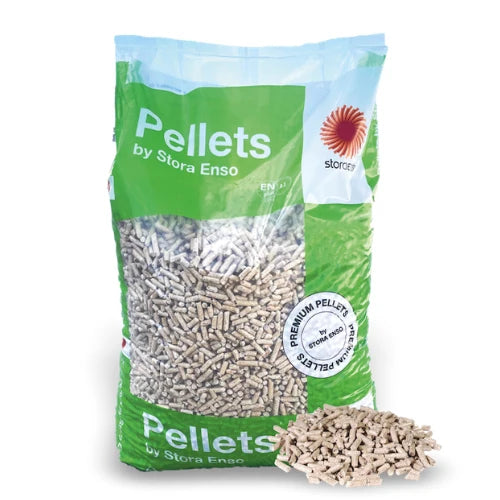 Drevené pelety STORA ENSO A1 6 mm – 15 kg / 80 ks × 15 kg / paleta 1 200 kg