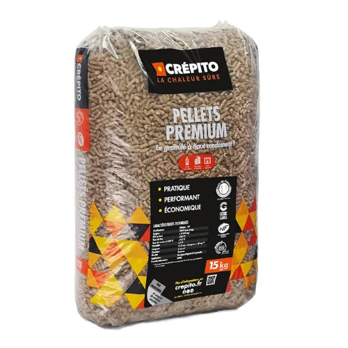 Prémiové pelety CREPITO – 1 080 kg