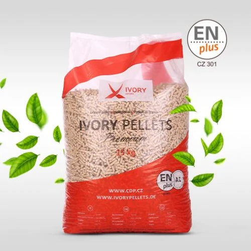 Drevené pelety IVORY PELLETS Premium, ENplus A1, 1 050 kg